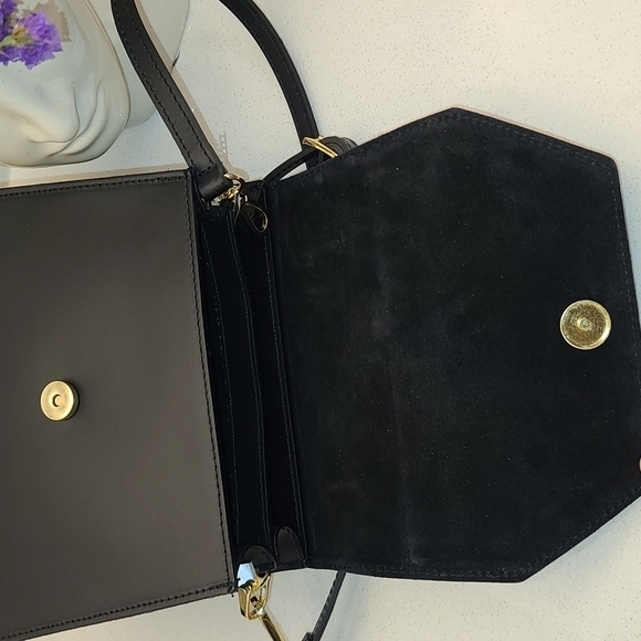 Roberta Rossi tophandle black bag x12-blk Italy - Picture 10 of 17